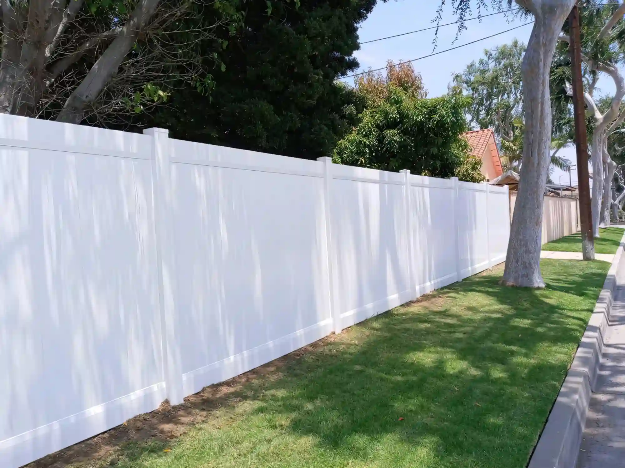 vinyl fence panel